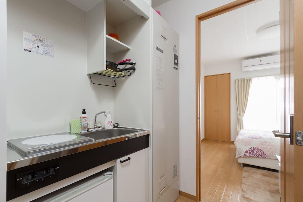 Osaka Umeda Cozy Cute Apartment Buitenkant foto